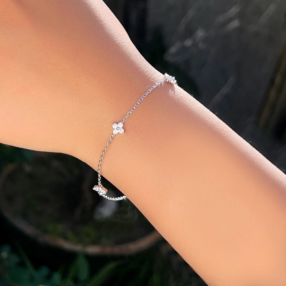 Bransoletka Citrine Glow · Srebro 925 · Złoto 14K