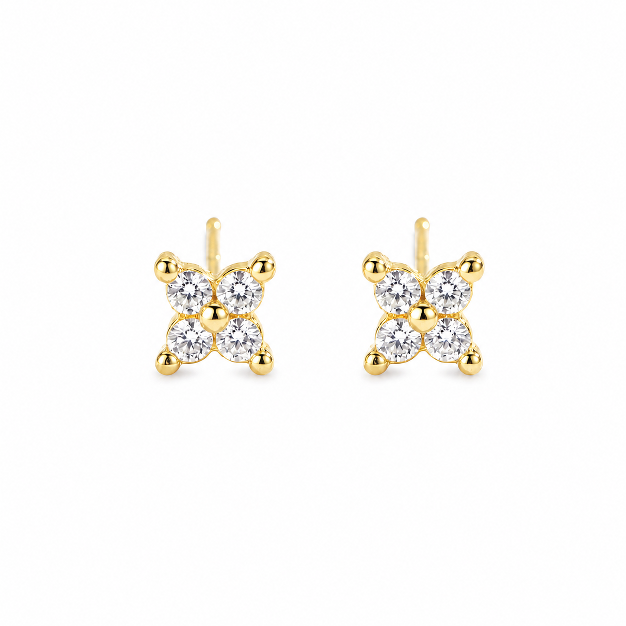 Kolczyki Citrine Glow · z Cyrkoniami · Srebro 925
