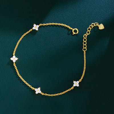 Bransoletka Citrine Glow · Srebro 925 · Złoto 14K