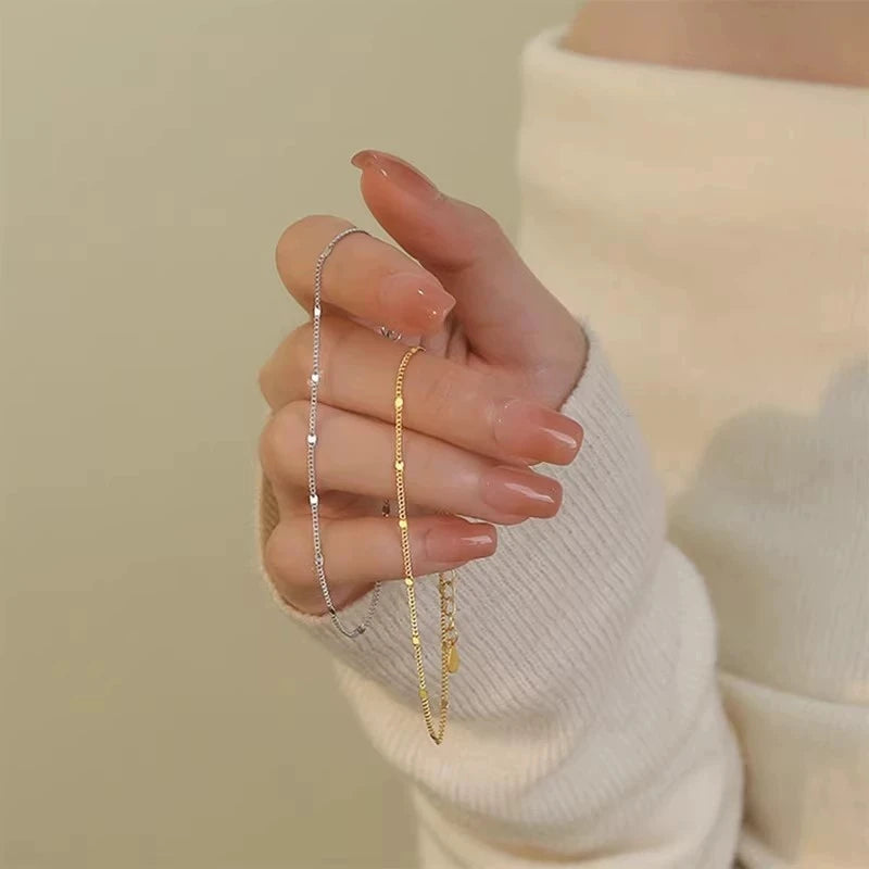 Bransoletka Glitter — Pozłacane Srebro 925