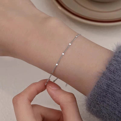 Bransoletka Glitter — Pozłacane Srebro 925