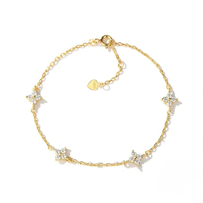 Bransoletka Citrine Glow · Srebro 925 · Złoto 14K