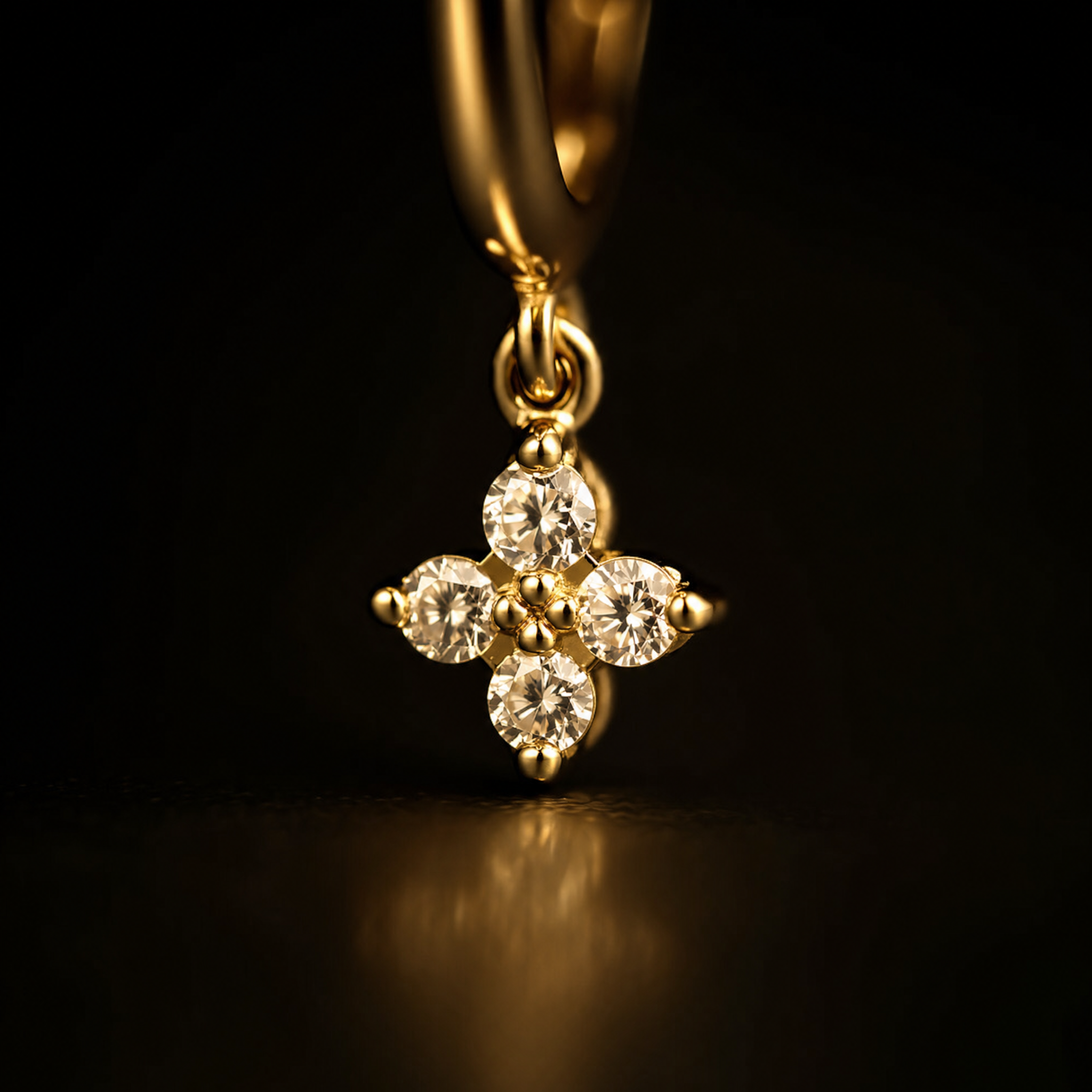 Kolczyki Citrine Glow Long  ·  Srebro 925